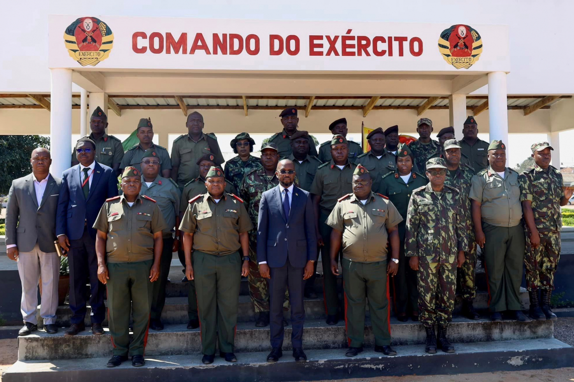 MDN saúda Ramo do Exército pelo empenho na defesa da pátria